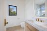 Bath 1 upstairs vanity with smart toilet