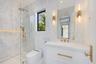 Cabana Bathroom also with access from inside house also with smart toilet