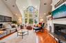 BUILT IN CABNETRY & FIREPLACE