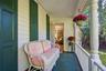 Granny porch off of den.