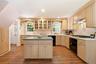 Kitchen with island