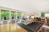 Spacious Bright Living Room W/ Wood Burning Fireplace