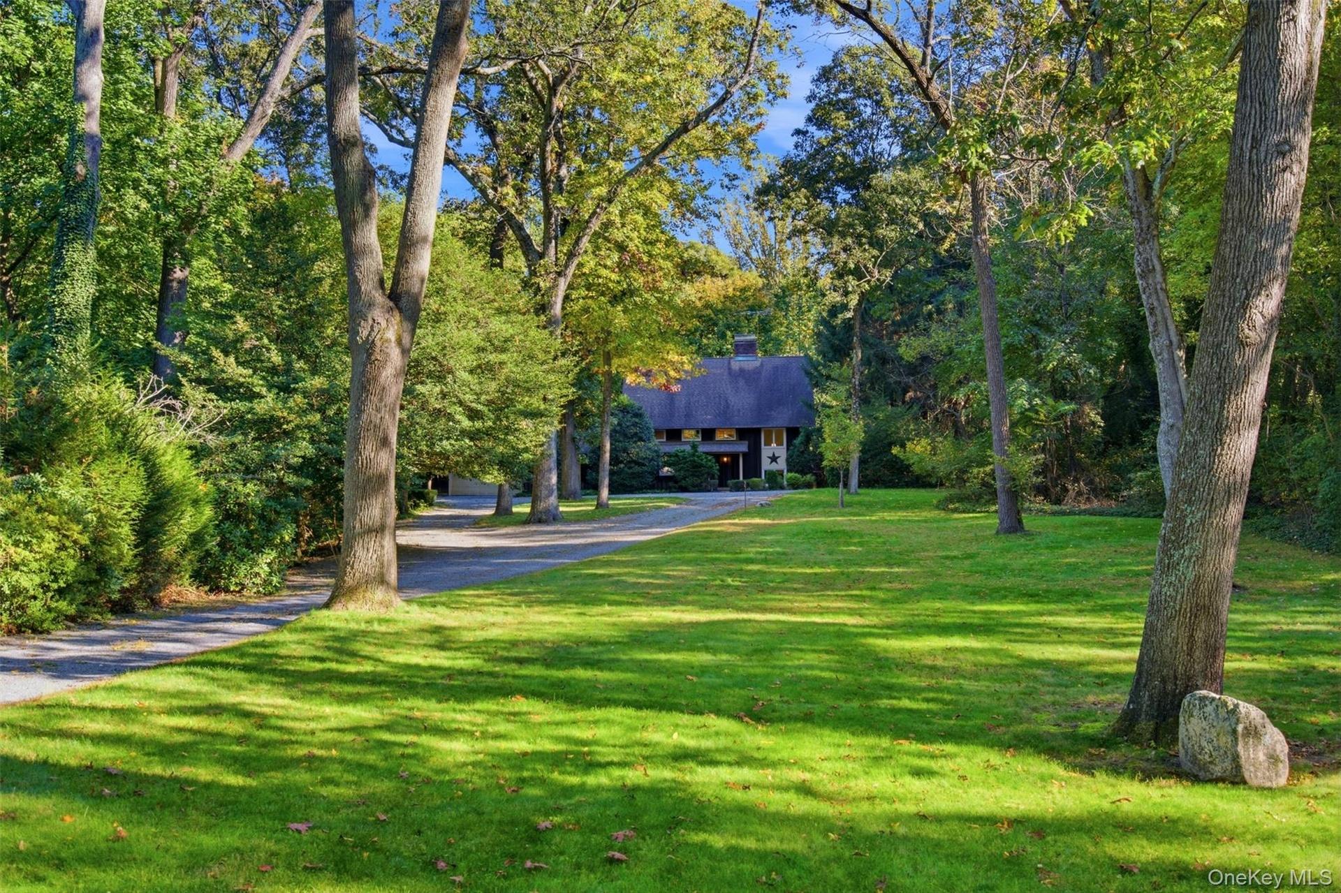 Travel Down This Long Secluded Drive To This Frank Lloyd Wright Inspired Home