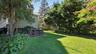 Yard with pond