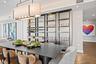 Eggersmann Gold Glass Turnstile Wall Unit Open