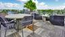 Private rooftop terrace seating