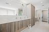 Primary bath w/ Eggersmann over Italian tile