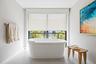 Primary bath soaking tub