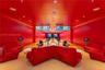 Private bowling alley featuring two lanes, built-in ball returns, electronic scoring consoles, recessed ceiling lighting, and wood-finish flooring