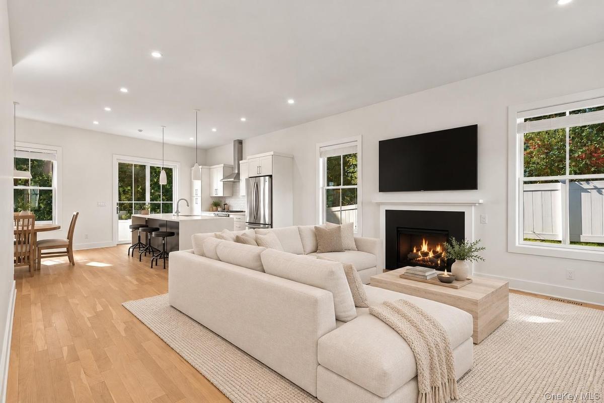 Virtually Staged Living Room