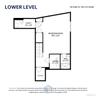 Lower level floor Plan