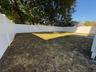 Private fenced in yard