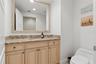 Powder bathroom.