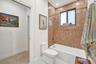 Brand NEW jack-n-jill bathroom with tub/shower combo