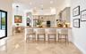 Open concept kitchen overlooks HUGE family room