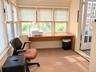 2nd view of enclosed porch off living room
