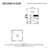 Primary Bedroom Suite on 2nd Floor plus plan of Loft over Garage