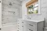 Fully renovated Jack-and-Jill Bathroom.
