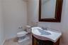Basement-Convenient Powder Room