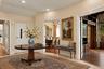 The Gateway to the 3 floor Elevator, Kitchen, Dining Room & Library (Virtually Staged although that is how it was before!)