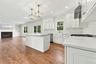 Kitchen with Quartz Center Island