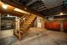 Full Basement above ground oil tanks 1/2 bath.