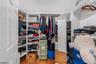 Closet with orgarnizer