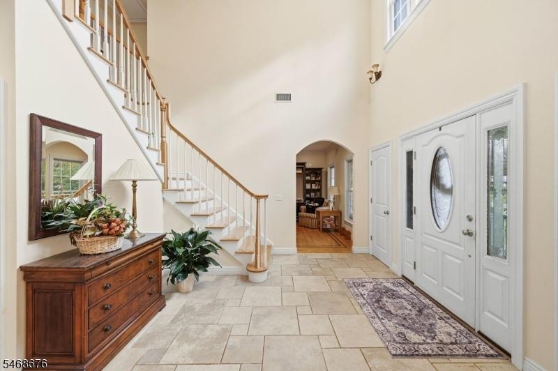 2 Story Foyer Arched Doorways