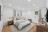 Virtually staged bedroom