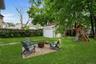 Virtually staged back yard