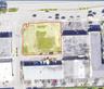 Broward County location map identifying the 18,499 SF development site at E Oakland Park Blvd and NE 9th Ave.