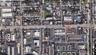 Aerial view highlighting the subject property along E Oakland Park Blvd, west of Dixie Hwy.