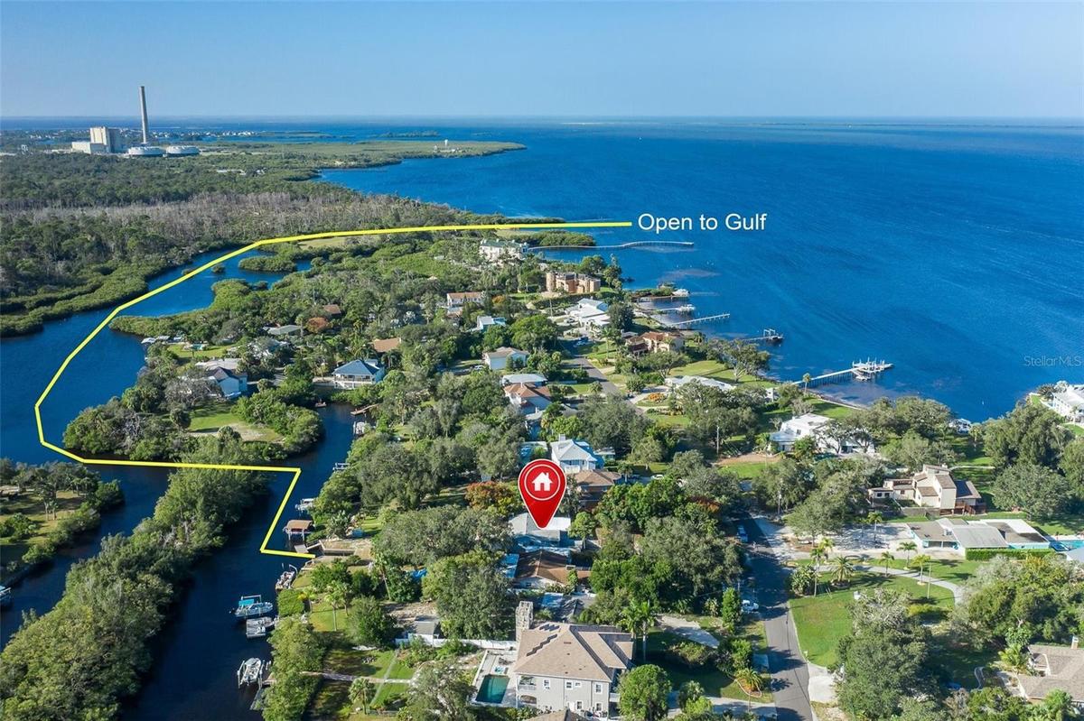 Ten minute boat ride to open Gulf