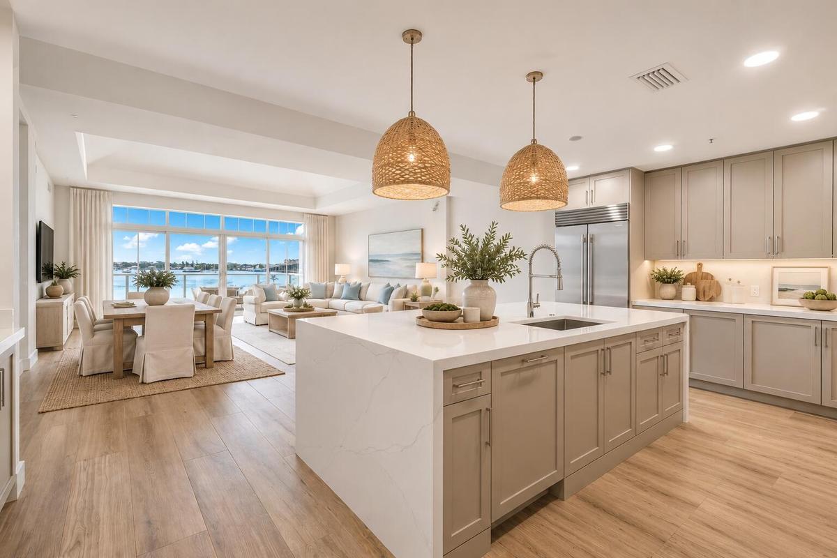 Open Concept Living (Virtual Staging)