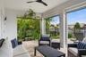 Enjoy the covered lanai and when you are ready to leave, close the hurricane shutters.
