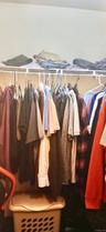 Closet interior featuring a wire shelving system