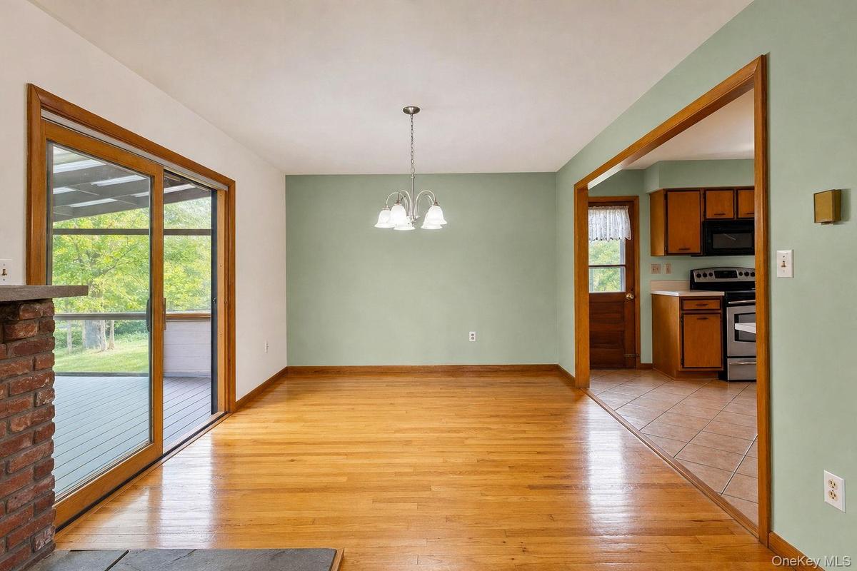Living room, dining room and kitchen open for entertaining