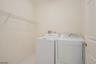 Convenient laundry room