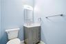 first floor half bath