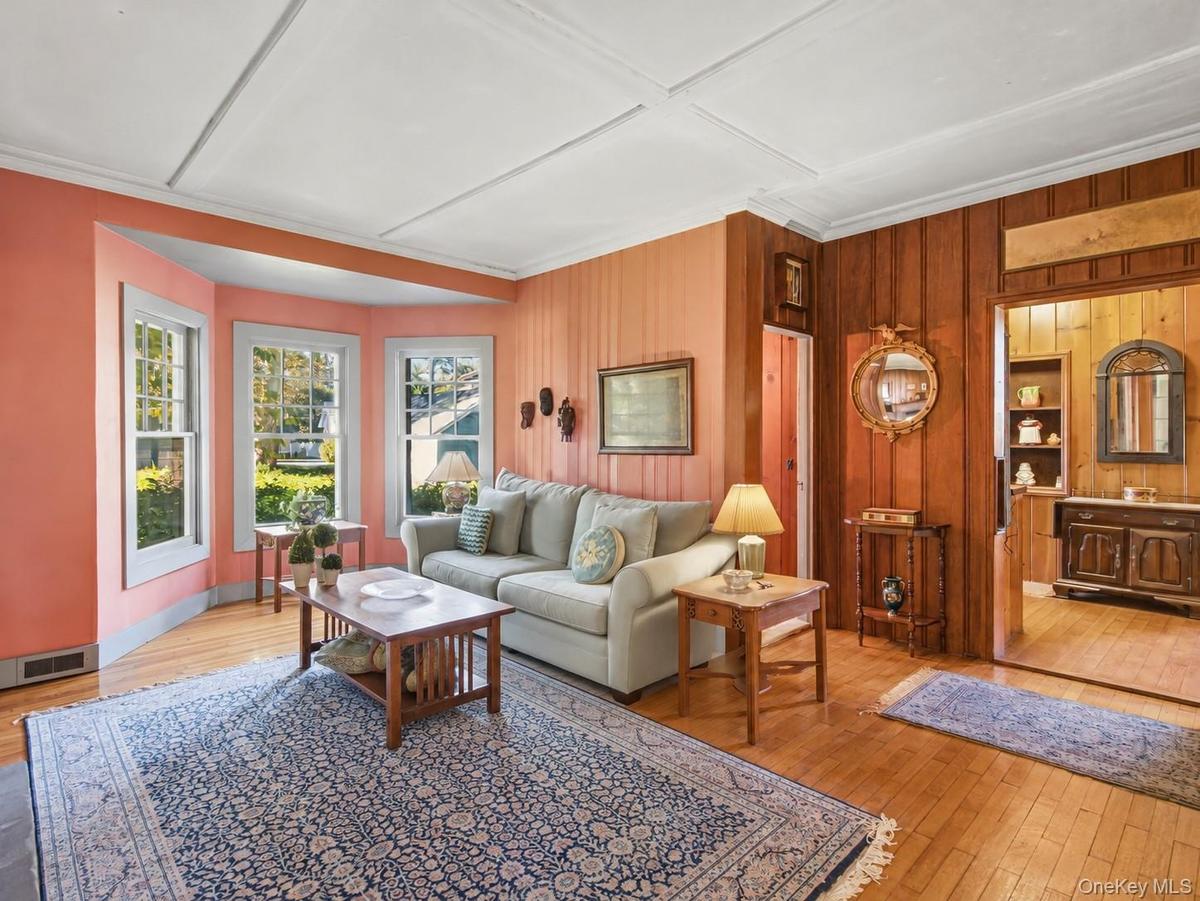 Main living room with hardwood floors