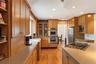 Double wall oven and lots of cabinets