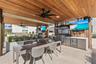 outdoor grill area