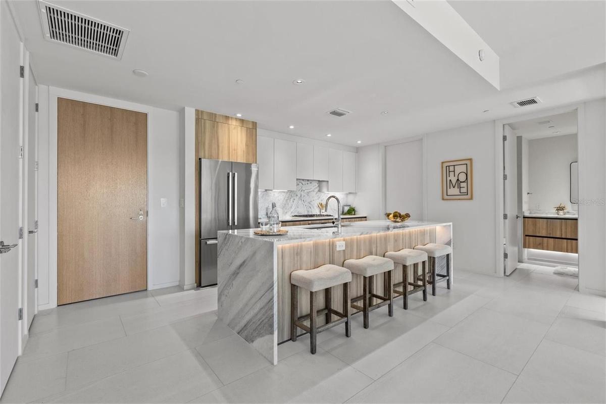 open kitchen