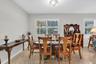 Indoor dining area in great room