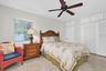 Extra built in storage in the bedrooms