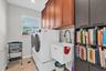 Good sized laundry room could be converted to a half bath. LG washer and dryer were new in 5/25.