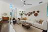 Open concept floor plan