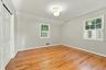 Large double closet.
