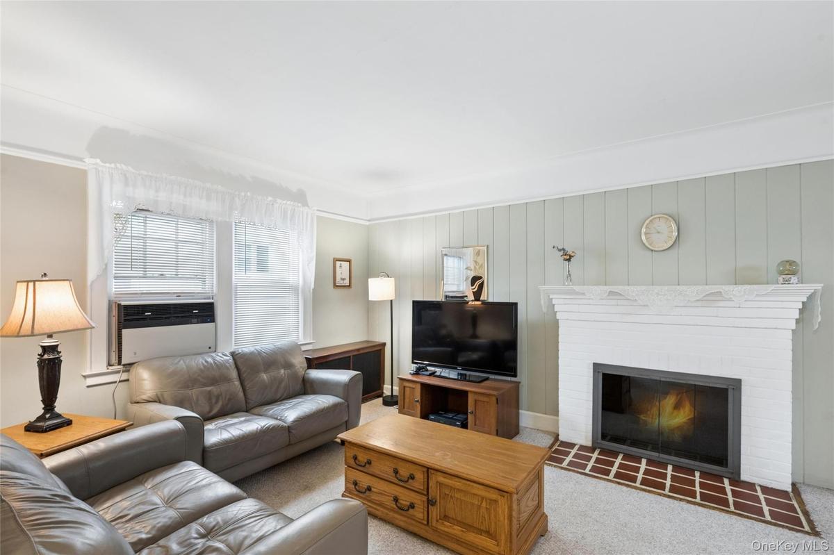 Living Room with Fireplace