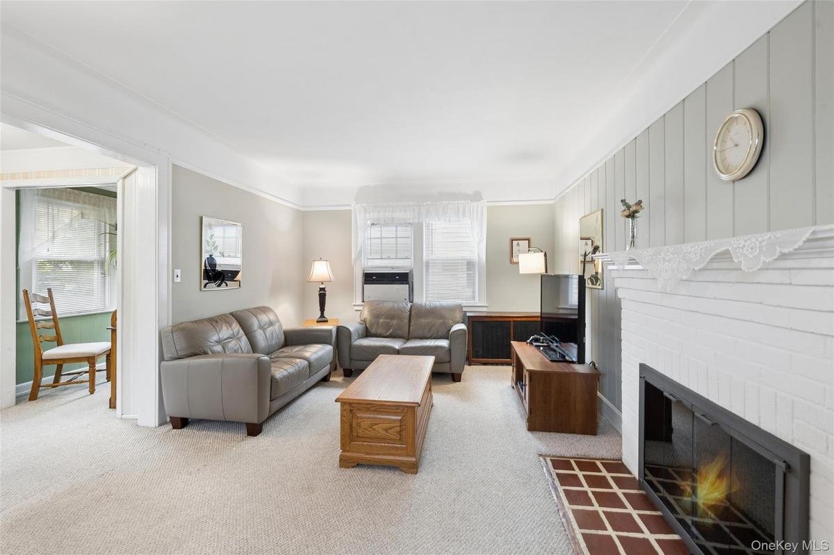 Living Room with Fireplace